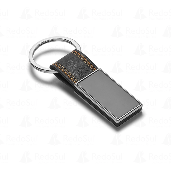 Chaveiro Personalizado em Couro Sintético Chaveiro Personalizado em Couro Sintético